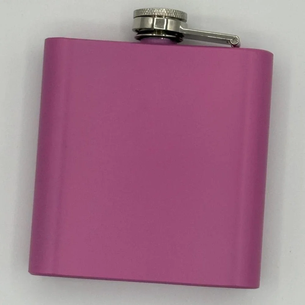 Anti‎ Social Social Club ASSC Pink Matte Logo Hip Flask Streetwear Accessory